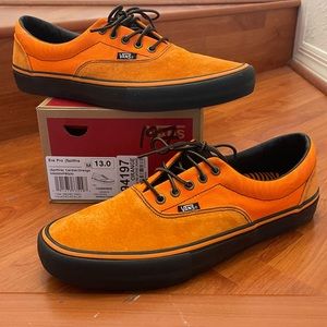 Mens Vans Shoes Orange 
